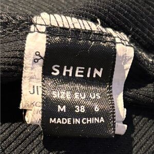 SHEIN Elegant Black Garment